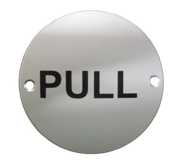 Push & Pull Plate Round Pull Plate